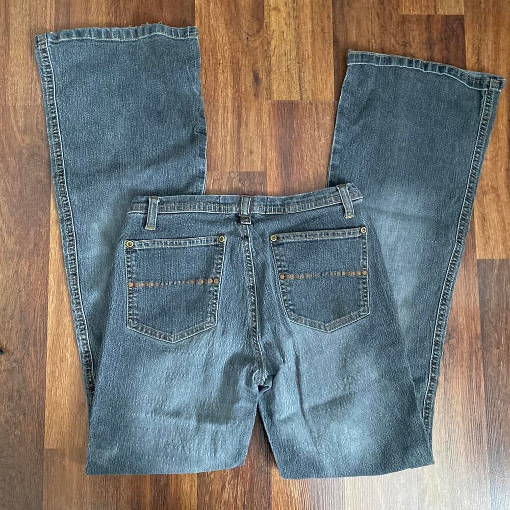 Y2k low rise bootcut jeans